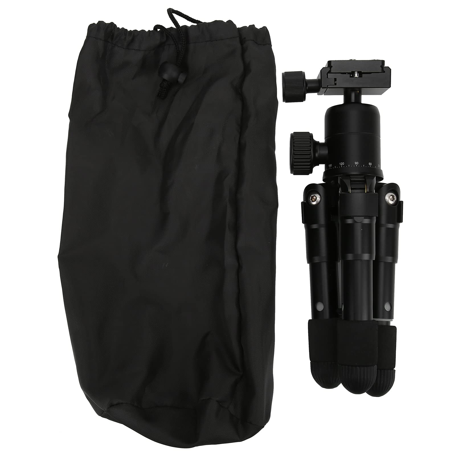 Professional Aluminum Alloy Camera Tripod with Ball Head - Lightweight Handheld Stand for DSLR & Mirrorless Cameras | Perfect for Travel, Vlogging & Photography