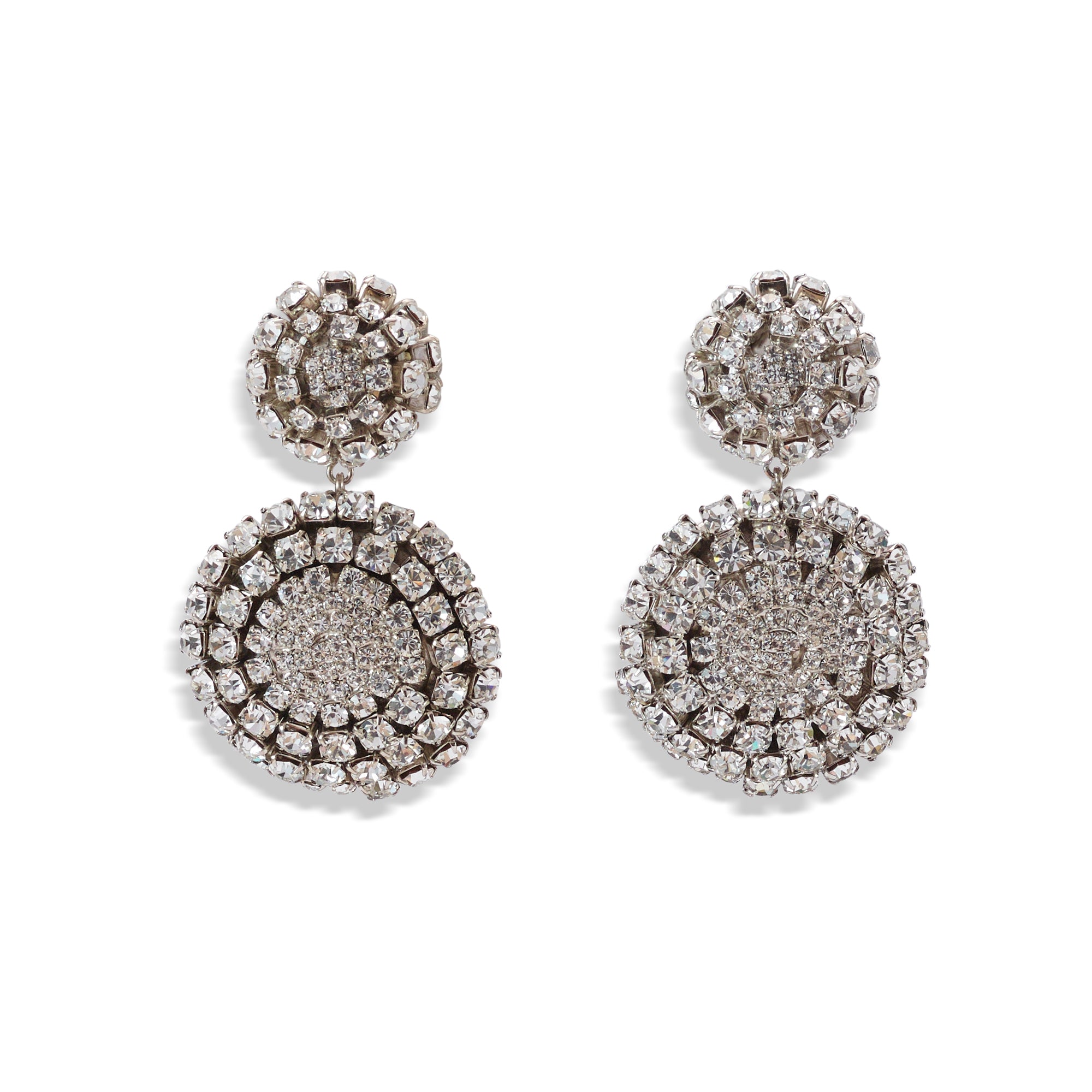 Zoe Crystal Drop Earrings - Elegant Dangling Earrings for Women, Perfect for Weddings, Parties & Special Occasions