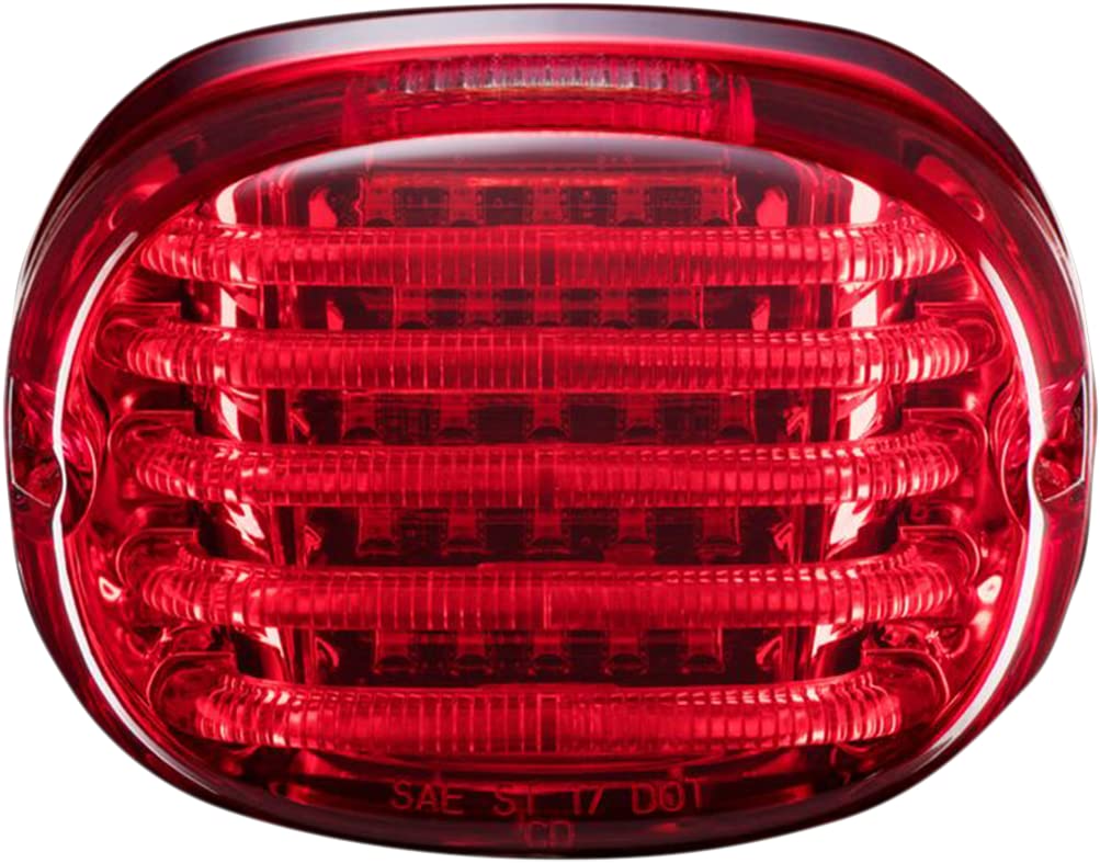 Squareback ProBEAM LED Tail Light - Red Lens with Top Window for Trucks & SUVs - High Visibility & Style Upgrade for Off-Road & Night Driving
