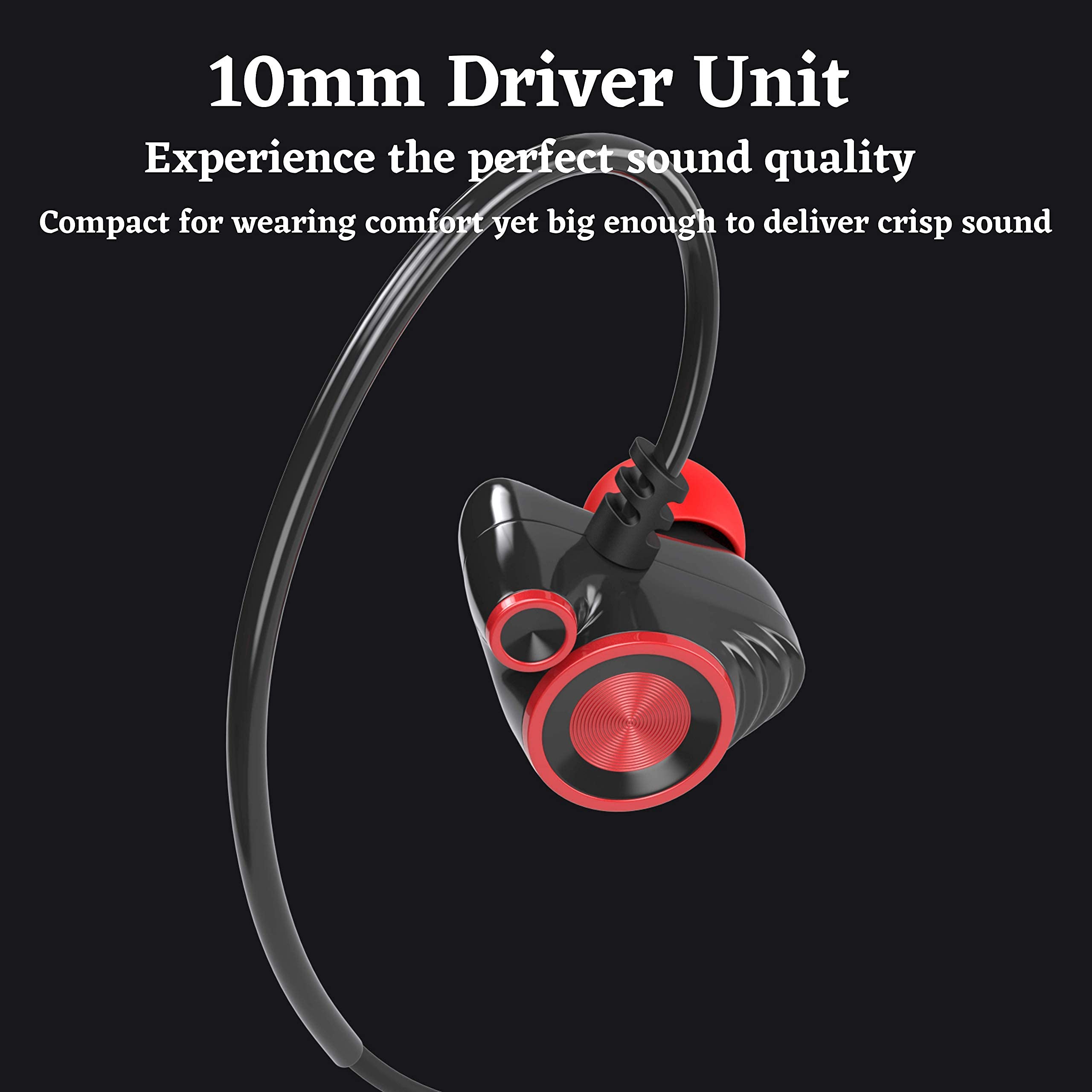 HP PS4 Gaming Earbuds with Mic - Stereo Bass In-Ear Headphones, Detachable Dual Microphone & Volume Control for Mobile, Xbox One, PS4, PC - Perfect for Competitive Gaming & Online Chatting