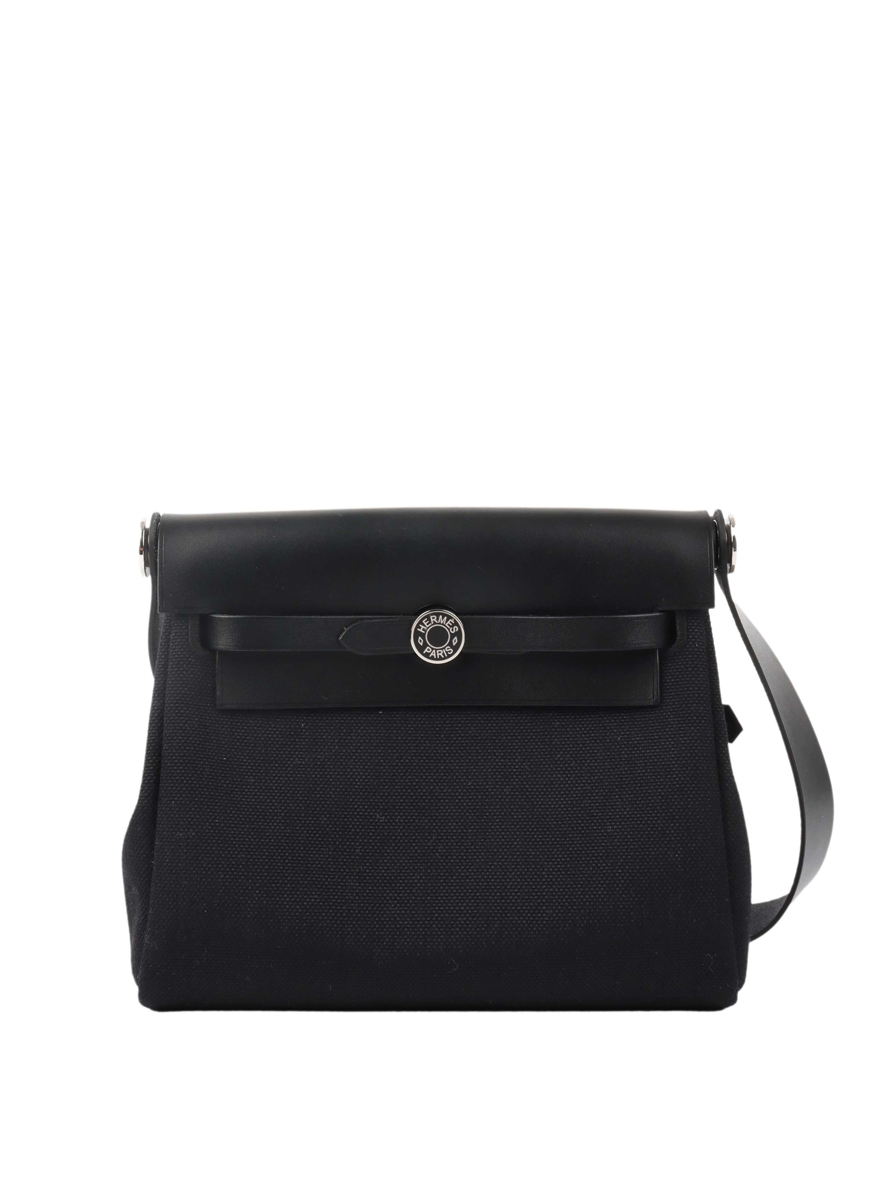 Hermes Mini Herbag Zip 20 Crossbody Bag - Luxury Leather Shoulder Bag for Women | Perfect for Work, Travel & Everyday Use