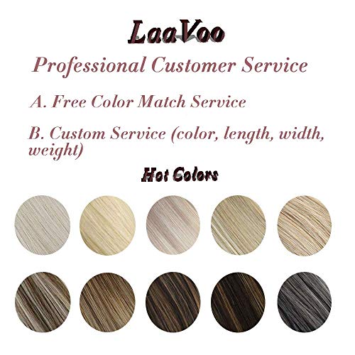 Premium Fish Line Halo Hair Extensions with Invisible Clips - Seamless 100% Human Hair Extensions for Length & Volume - Perfect for Weddings, Parties & Daily Styling