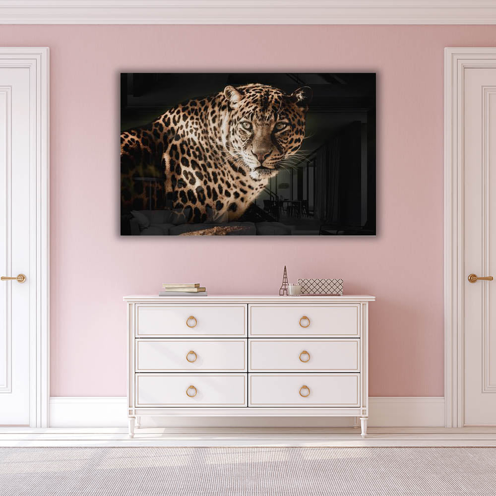 Leopard III Print Fashion Tops for Women - Trendy Animal Print Blouse for Casual Wear, Office Outfits & Night Out
