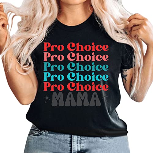 Women's Feminist Equality & Rights T-Shirt - Round Neck Casual Short Sleeve Blouse Tee - Black XXL - Perfect for Protests, Women's March & Everyday Empowerment