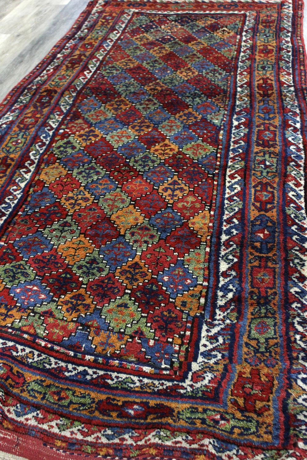 Vintage Kurd Handwoven Tribal Rug - Authentic Traditional Design JF8634 | Perfect for Bohemian Home Decor, Living Room, Bedroom & Office