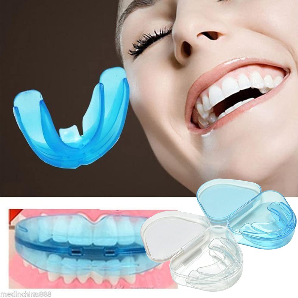 WMLBK 2-Pack Orthodontic Retainers - Soft & Hard Teeth Straightening Guards for Grinding Protection | Day & Night Use for Teeth Alignment & Bruxism Relief