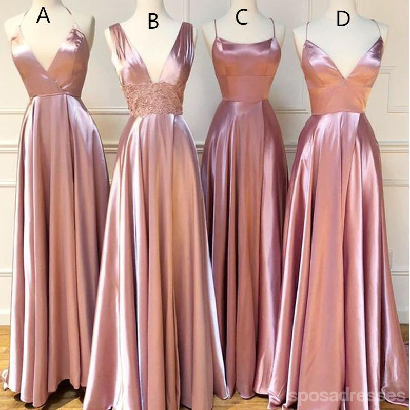 Affordable Mismatched Dusty Rose Bridesmaid Dresses - WG772 | Perfect for Weddings, Bridal Showers & Formal Events