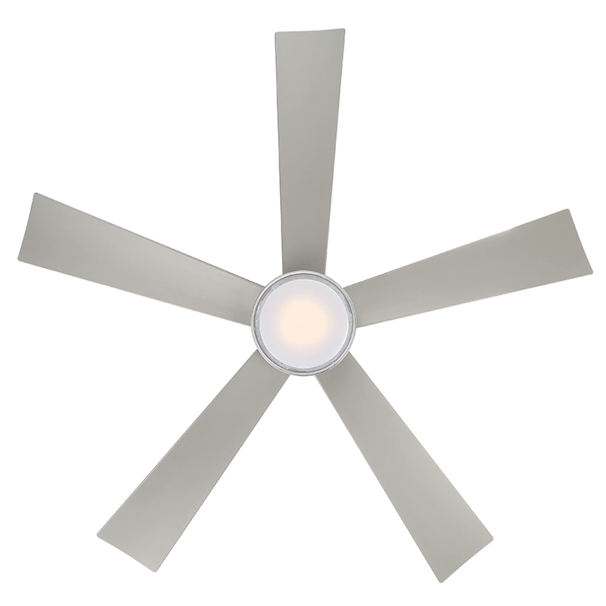 Wynd Smart 52-Inch Indoor/Outdoor Ceiling Fan with 3000K LED Light, Remote Control, Alexa & Google Assistant Compatibility, iOS/Android App Integration for Home, Office, and Patio Use