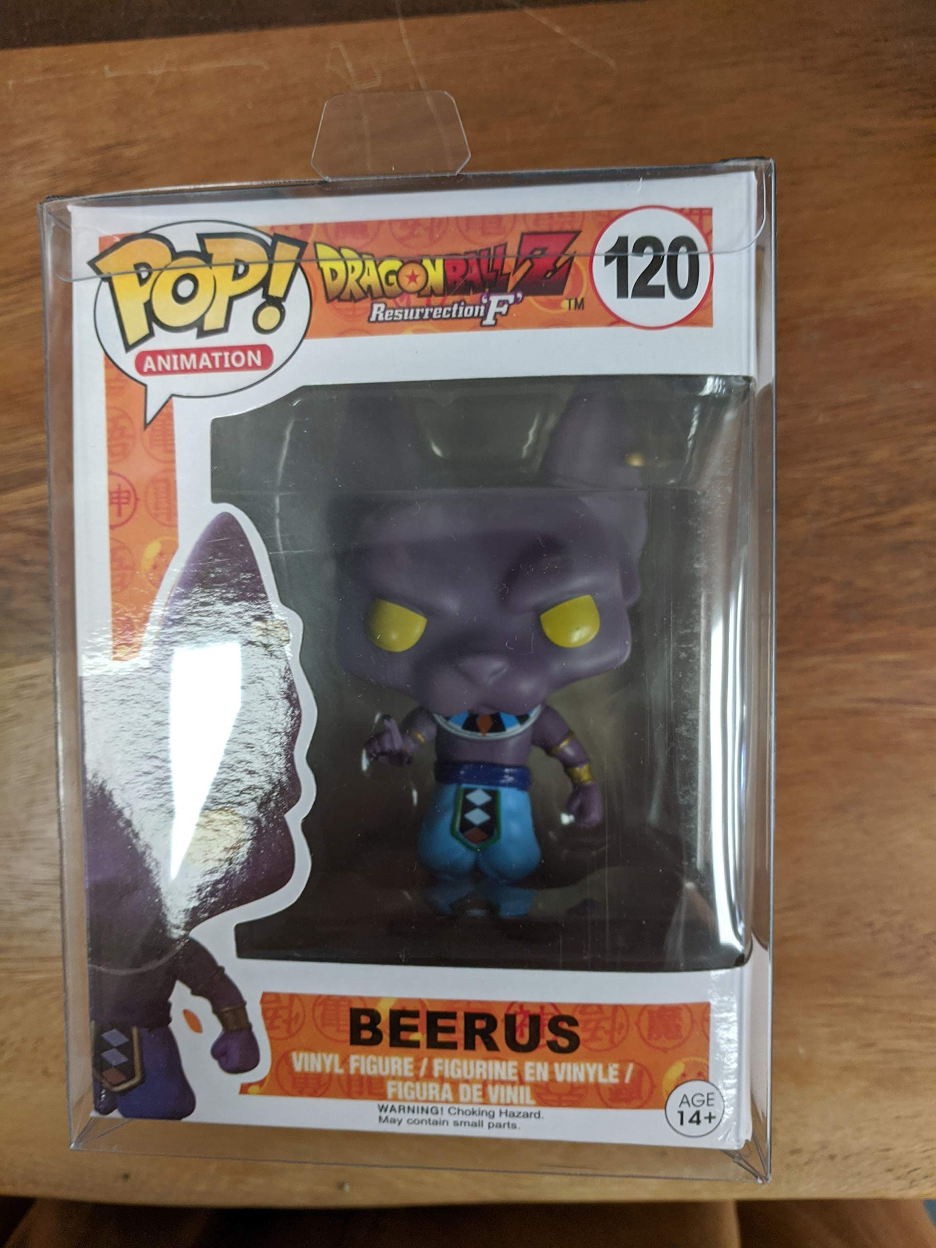 Funko Pop! Vinyl Figure: Dragon Ball Z Beerus Collectible 10cm - Anime Gift for Fans - Perfect for Display & Collections