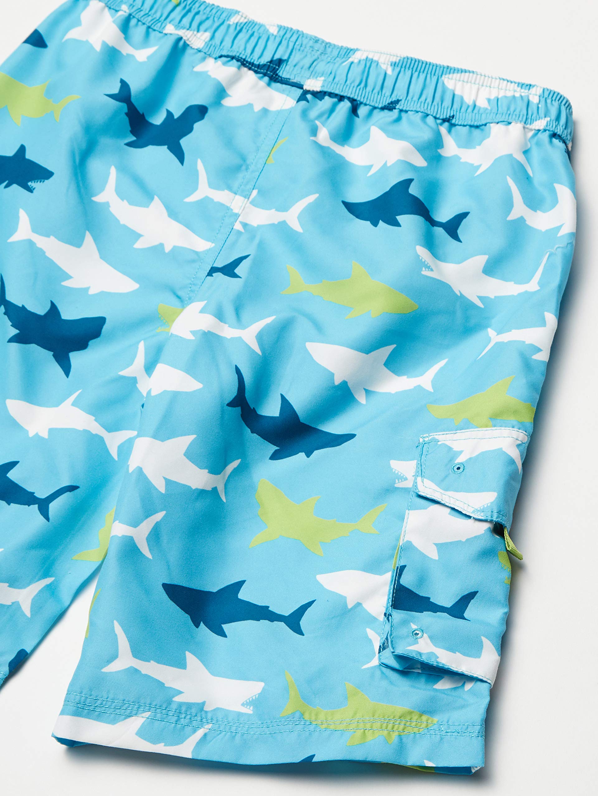 Hatley Boys Swim Trunks - Quick Dry Board Shorts for Swimming & Beach Activities - UPF 50+ Sun Protection