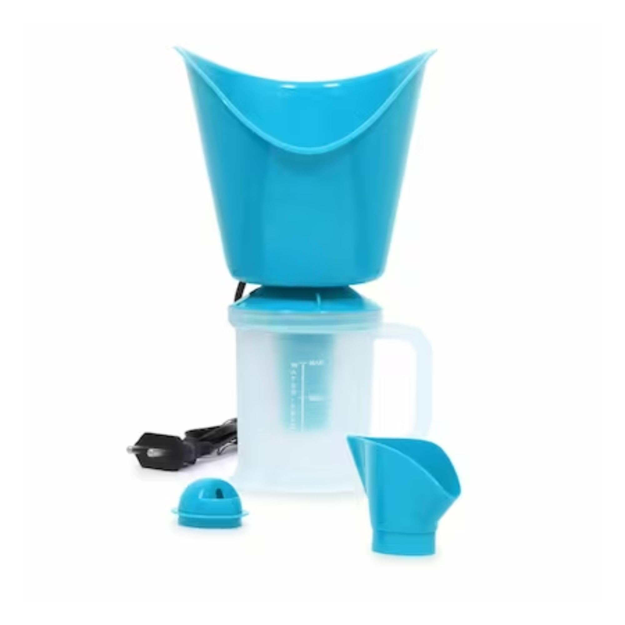 Maxwell 3-in-1 Facial Steamer & Vaporizer for Adults & Kids - Portable Nose Inhaler, Cough Relief & Facial Sauna | Home Spa, Cold Relief & Skincare Treatment (Multicolor)