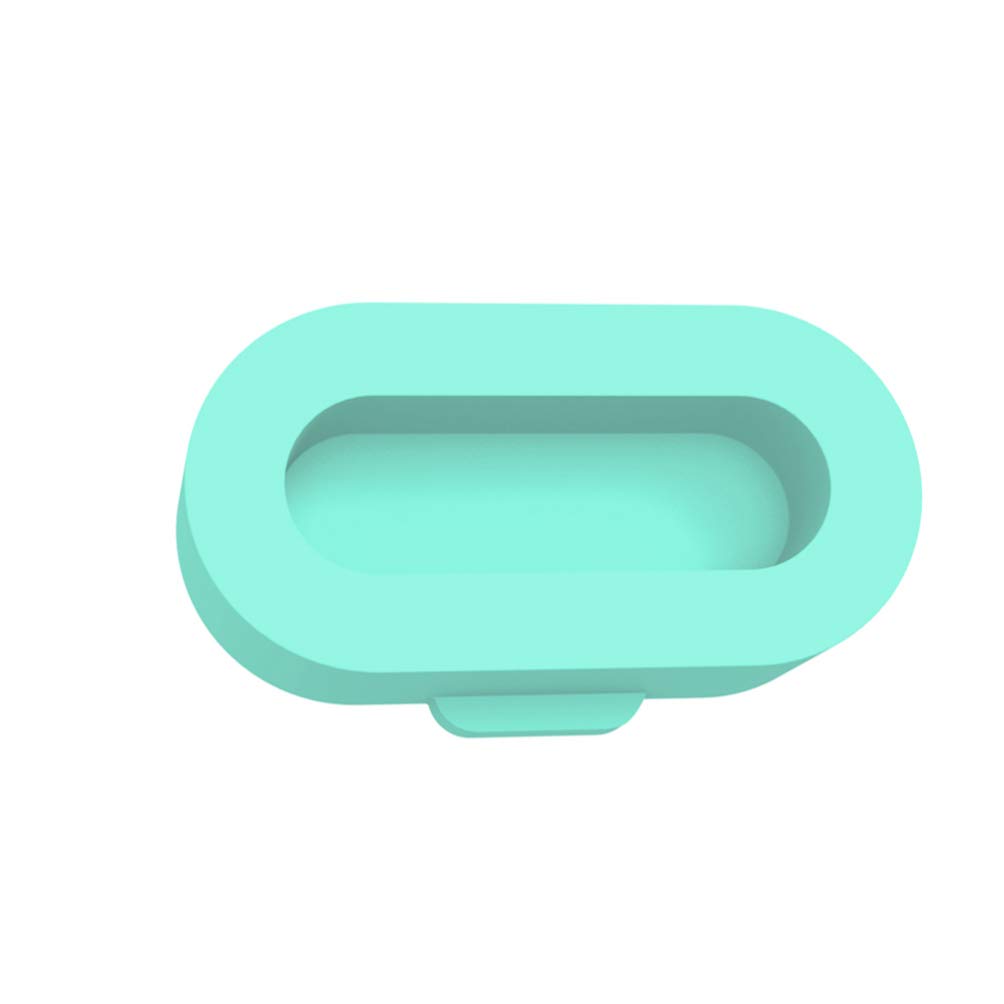 10-Pack Green Silicone USB Port Protectors - Dustproof Charger Plug Covers for iPhone, Android & Electronics - Perfect for Travel, Home & Office Use