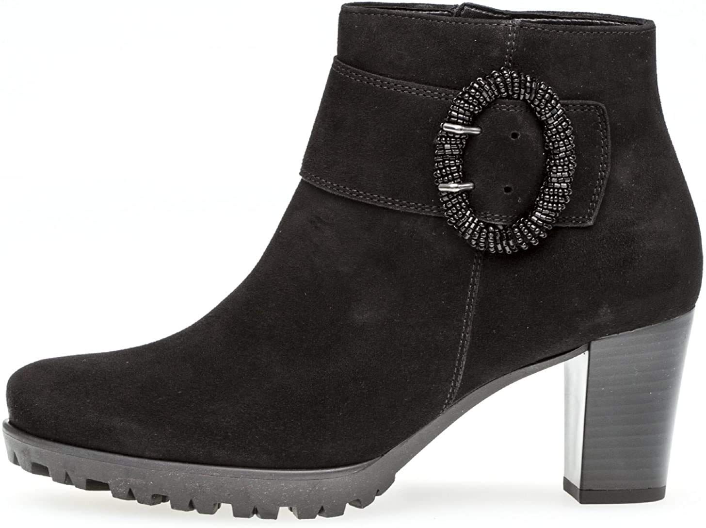 Gabor Women's Ankle Boots - Stylish Leather Ankle Boots for Ladies | Comfortable & Fashionable Fall/Winter Booties for Work, Dating & Everyday Wear