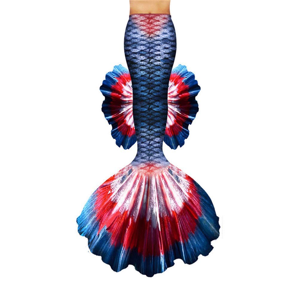 Custom Mermaid Swimsuit for Kids & Adults - YZZSJC Fairy Tail Swimwear (Style-T, Tailored Size) | Perfect for Pool Parties, Beach Vacations & Mermaid-Themed Photoshoots