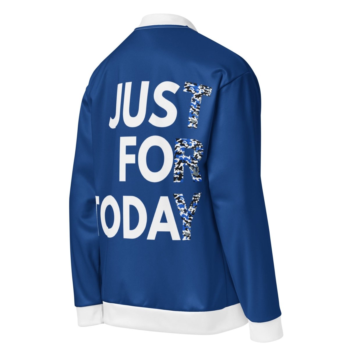 Just for Today Unisex Bomber Jacket - Stylish Lightweight Jacket for Men & Women | Perfect for Casual Wear, Street Fashion & Outdoor Activities