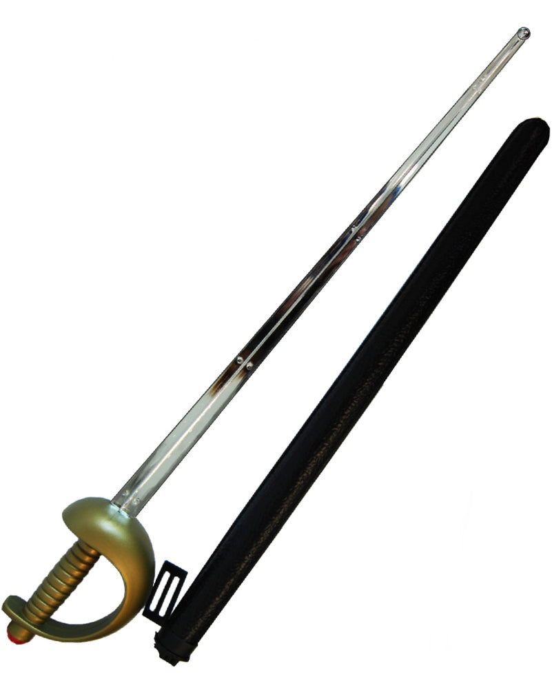 20s Masquerade Sword 69cm - Vintage Costume Sword for Cosplay, Halloween, and Themed Parties - Perfect for Renaissance Fairs and Historical Reenactments