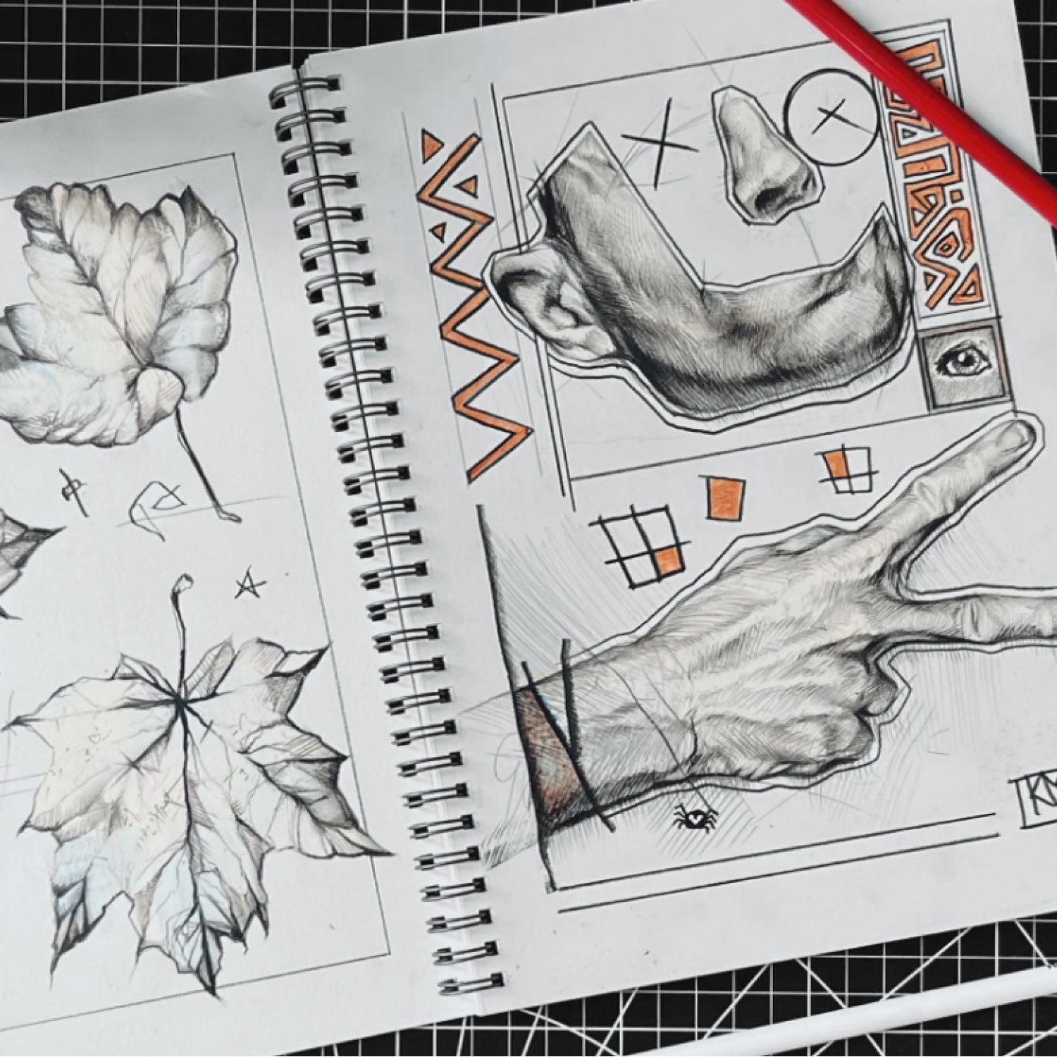 Premium Sketchbook for Artists - 100 Sheets Acid-Free Drawing Paper - Ideal for Sketching, Doodling & Art Projects - Perfect Gift for Artists & Students