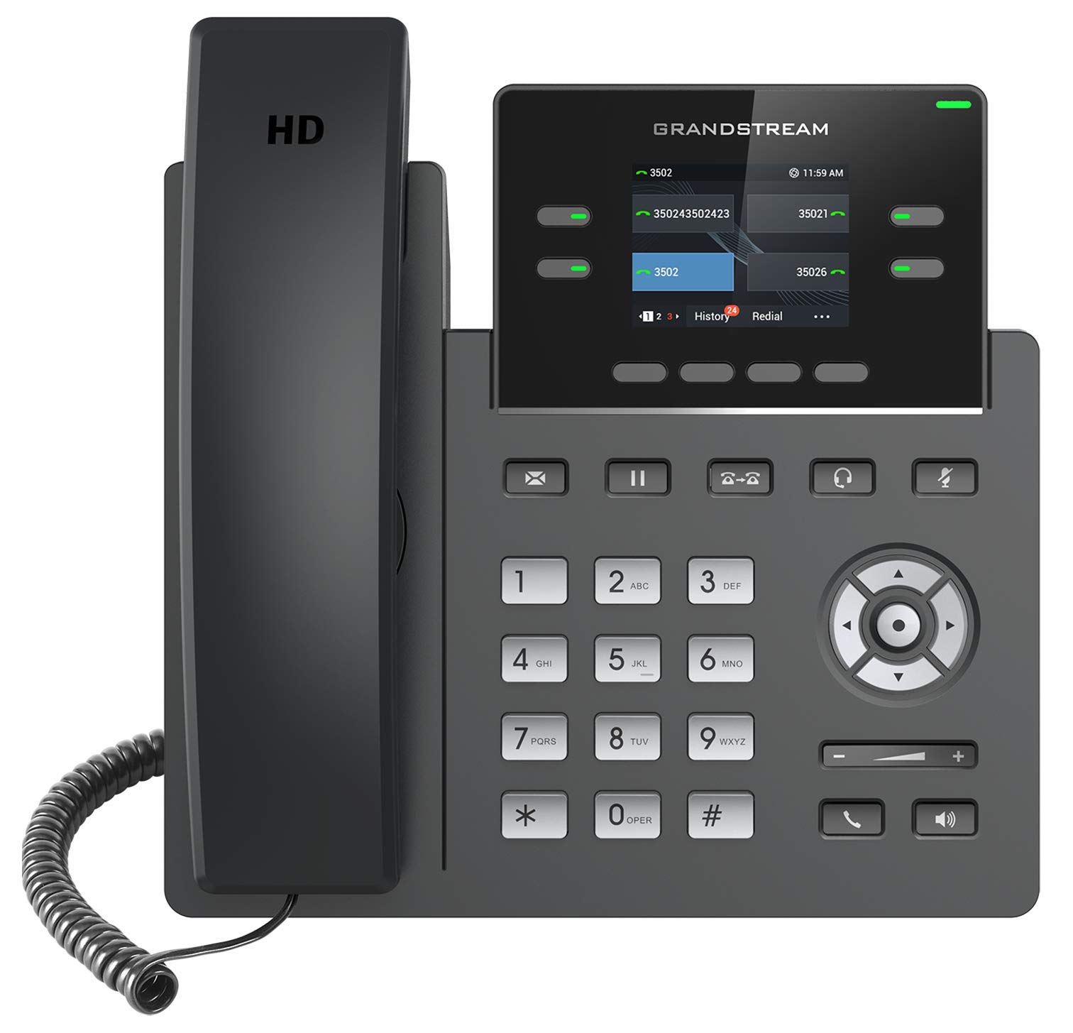 Mission Machines Z-Cloud Standard Business Phone System - 4 Phone Bundle with Auto Attendant, Voicemail, Mobile Apps & Free Cloud Service | Ideal for Remote Work & Small Offices