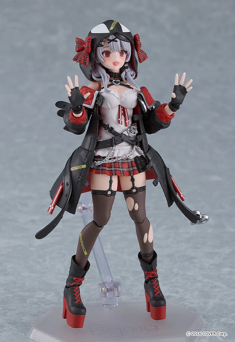 Figma #629 Sakamata Chloe Hololive Production Action Figure with Bonus Parts - Perfect for Anime Collectors & VTuber Fans Display