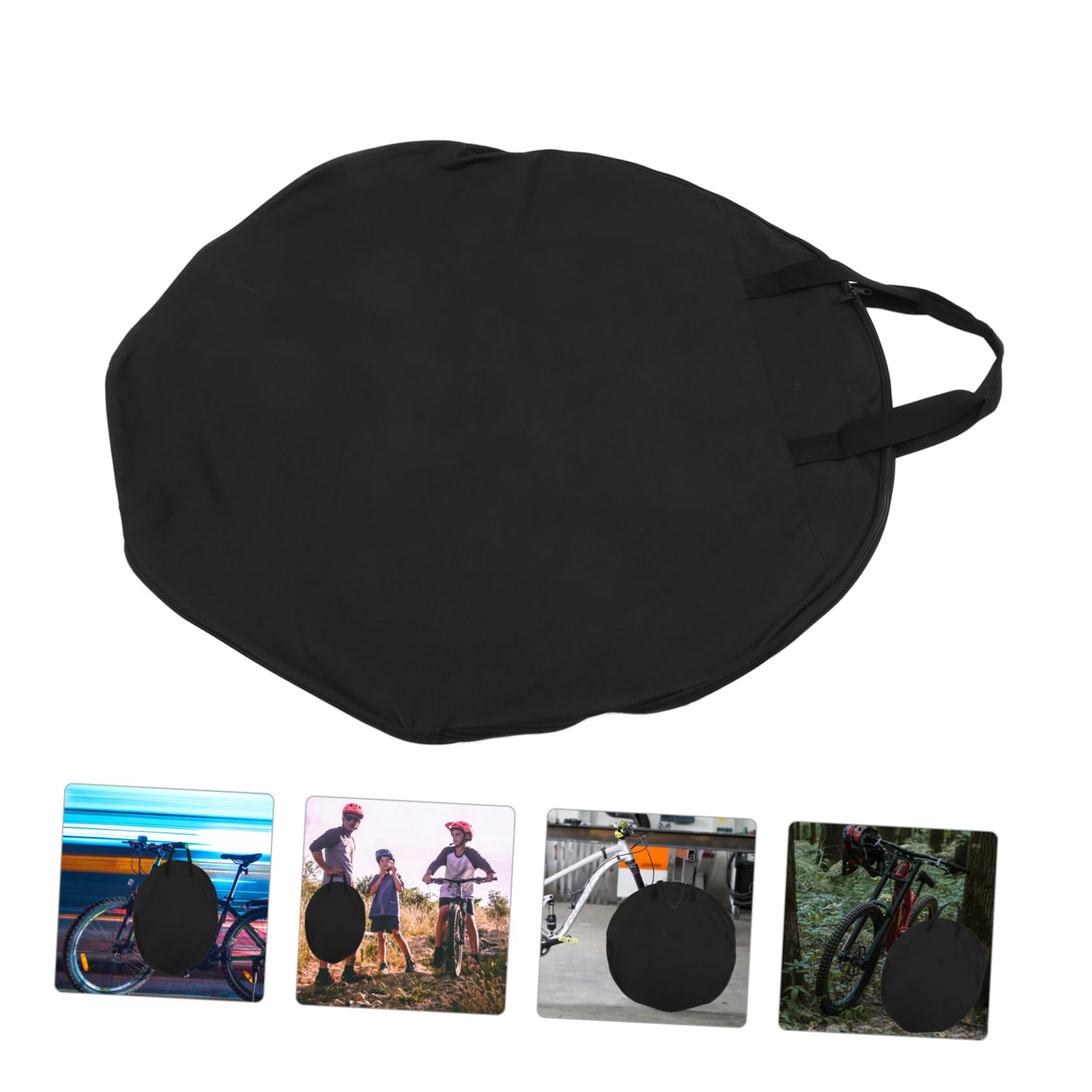 **MUSISALY Reusable Bike Wheel Bag - Waterproof Round Bicycle Wheel Cover for Mountain & Road Bikes - Durable Cycling Accessories for Storage & Transport**    *(Perfect for Commuting, Travel, Bike Storage & Protecting Wheels from Dust & Damage)*