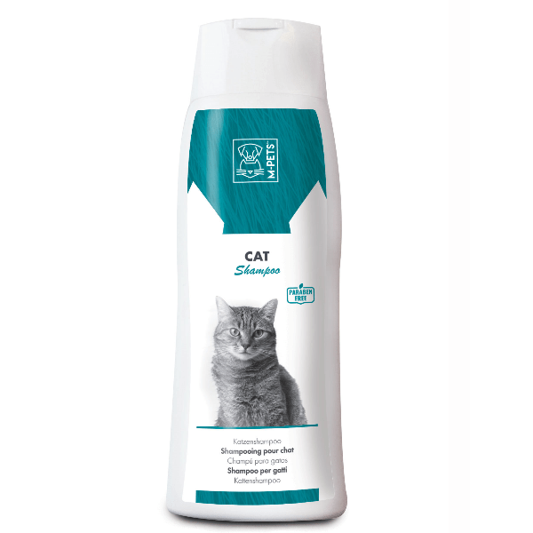 M PETS Cat Shampoo - Gentle Hypoallergenic Formula for Kittens & Adult Cats - Tear-Free Moisturizing Pet Shampoo with Natural Ingredients - Perfect for Bathing, Grooming & Allergy Relief