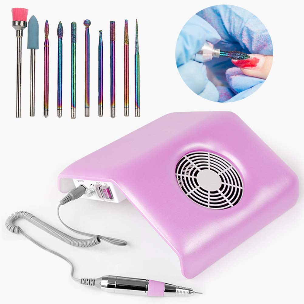 Professional Nail Drill Bit Set - Tungsten Carbide Grinding Heads for Manicure & Pedicure | Perfect for Removing Gel Polish, Acrylic Nails & Dead Skin | Salon & Home Nail Care Essential
