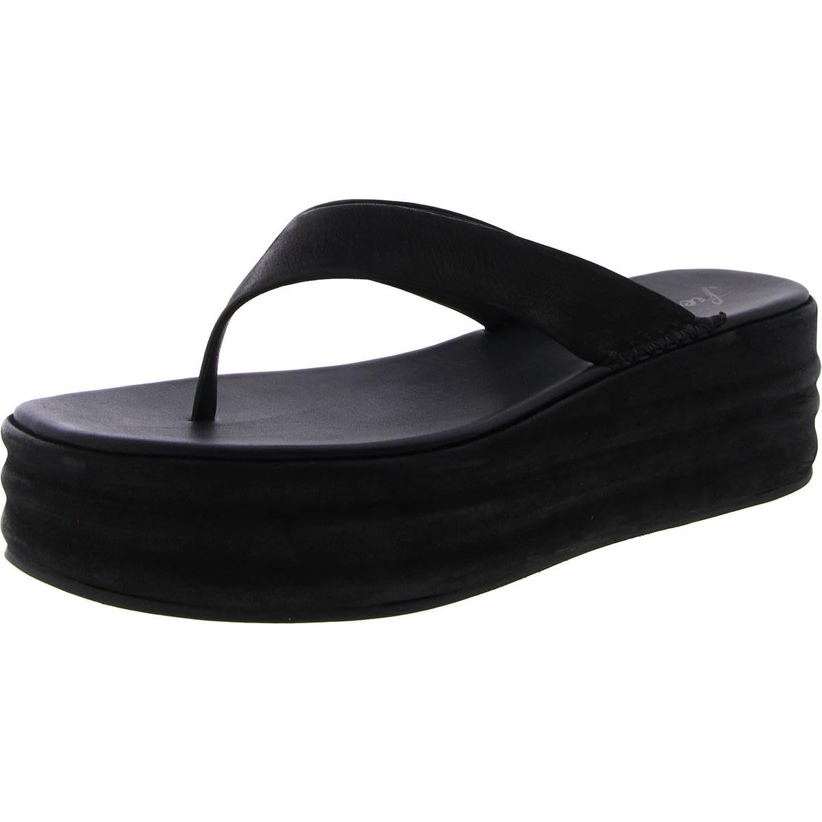 Free People Haven Thong Flatform Sandals - Women's Comfortable Summer Beach Slides for Casual Outings & Vacation Wear