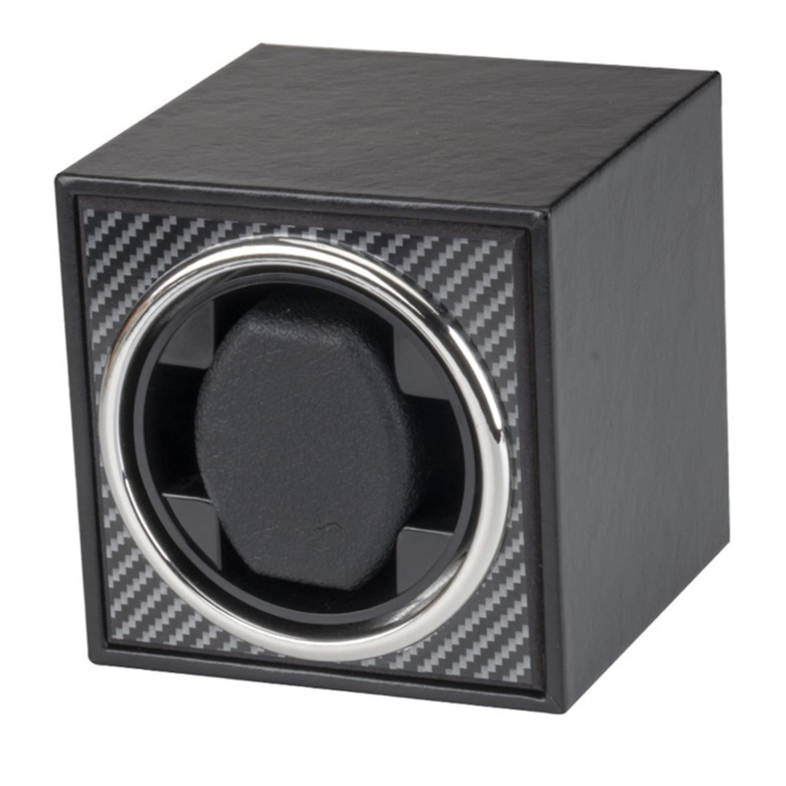 AWJ Automatic Watch Winder Box - Electric Vertical Watch Storage Case for Automatic Watches | Collector's Wind Up Display Stand | Perfect for Luxury Watch Storage, Travel & Home Decor