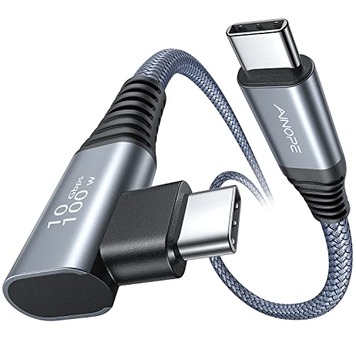 AINOPE USB C to USB C Cable 10Gbps 4K Video 100W Fast Charging - 6FT Thunderbolt 3 Compatible for MacBook Pro, iPad Pro, Samsung - Perfect for Home Office & Gaming Setup