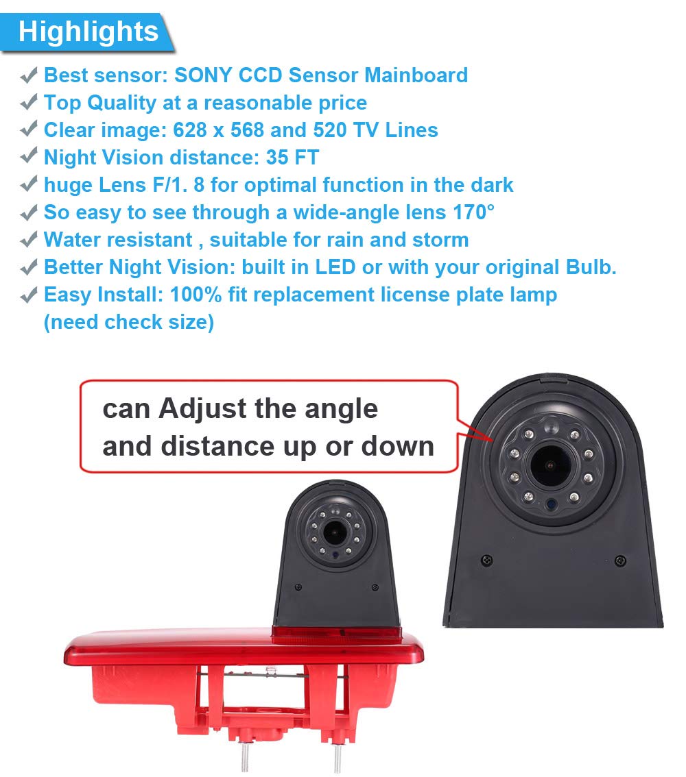 HD Backup Camera with 4.3