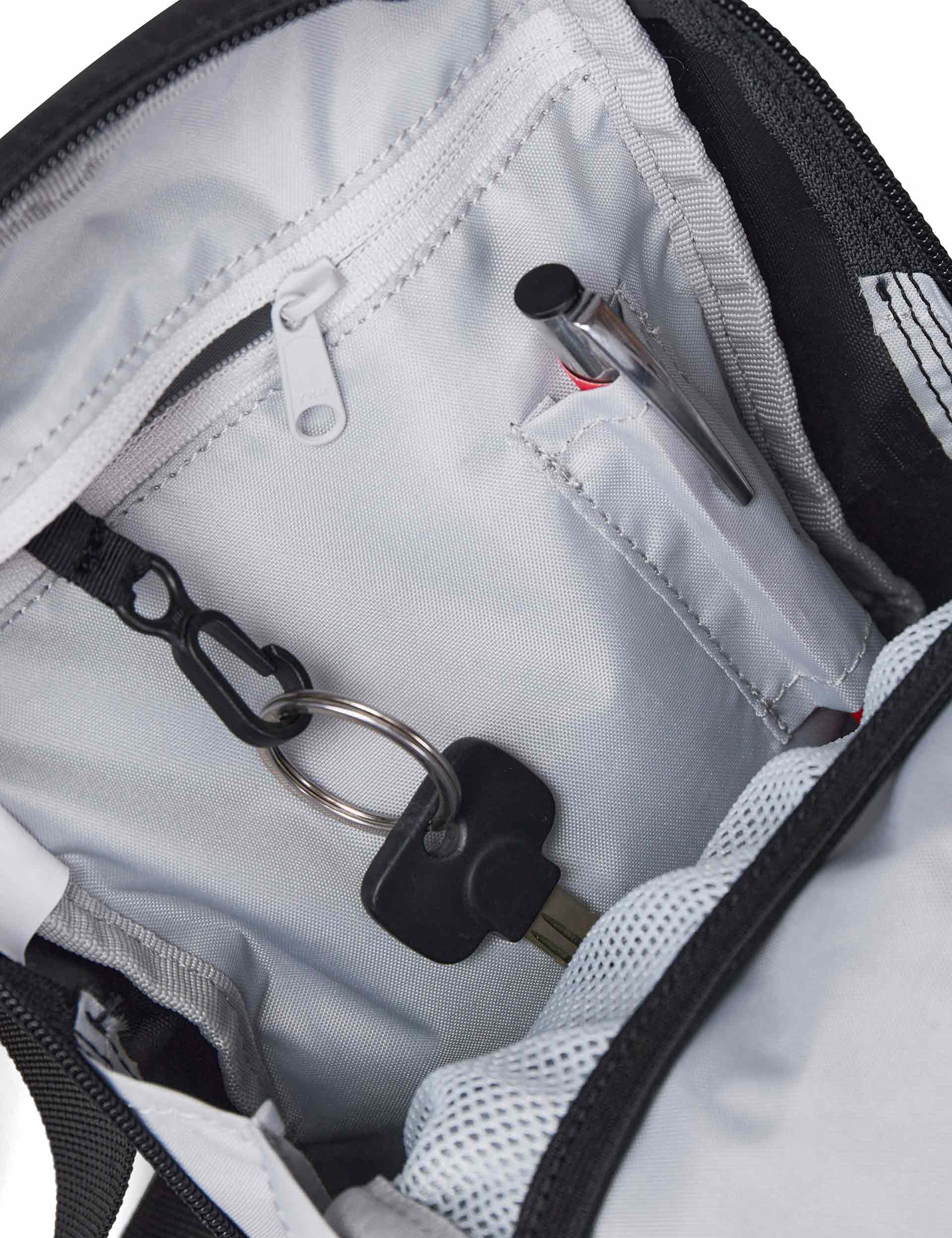 Xodus X Body Large Bag - Durable Crossbody Bag for Men & Women, Black - Perfect for Travel, Gym, Work & Everyday Use