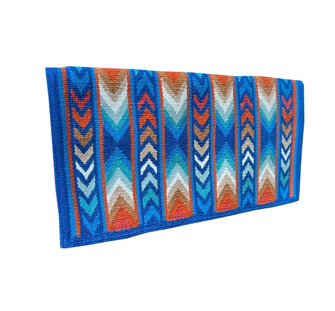 Premium Handmade Wool Western Horse Saddle Blanket - 34