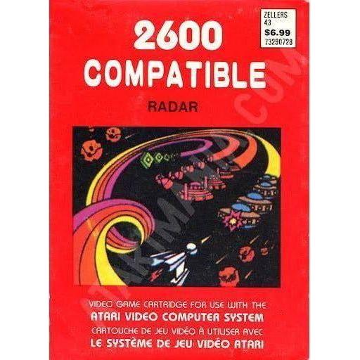 Atari 2600 Radar Game Cartridge - Classic Vintage Video Game for Retro Gaming Enthusiasts - Perfect for Collectors and Nostalgic Gaming Sessions