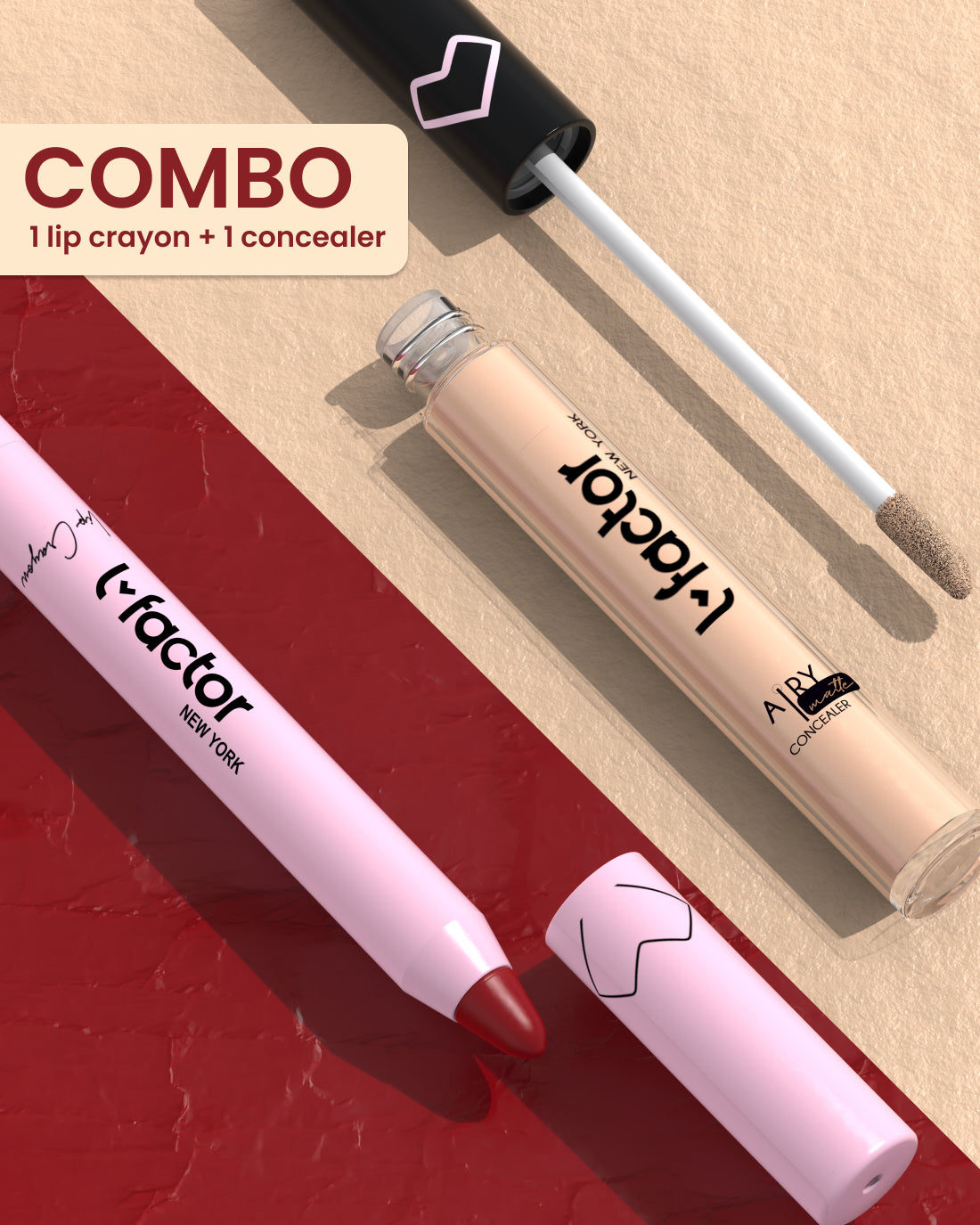 Matte Lip Crayon Liquid Concealer - Long Lasting Waterproof Makeup for Full Coverage & Natural Look | Perfect for Daily Wear, Night Out, and Photo Shoots