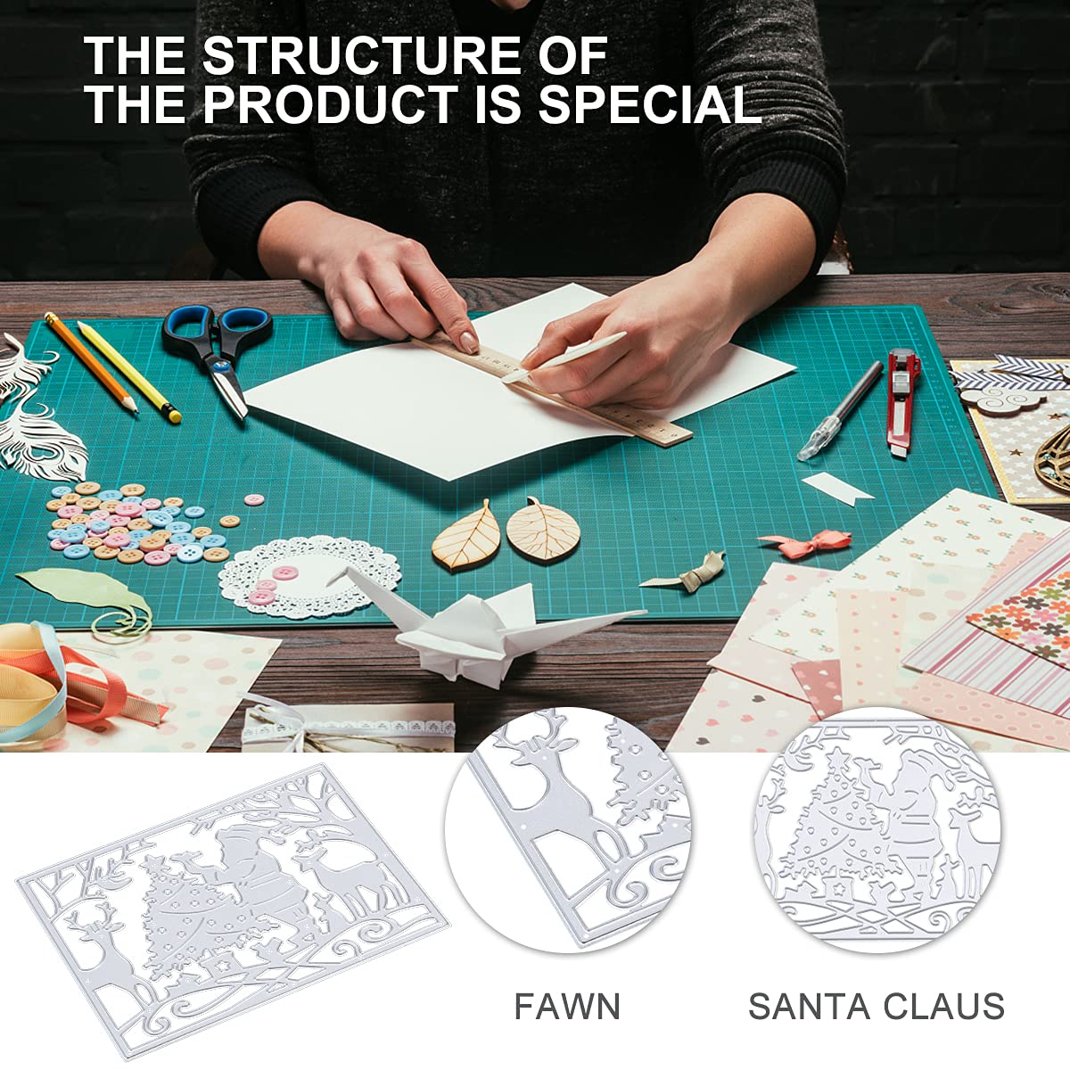 Metal Stencils & Embossing Dies for Scrapbooking & Crafts