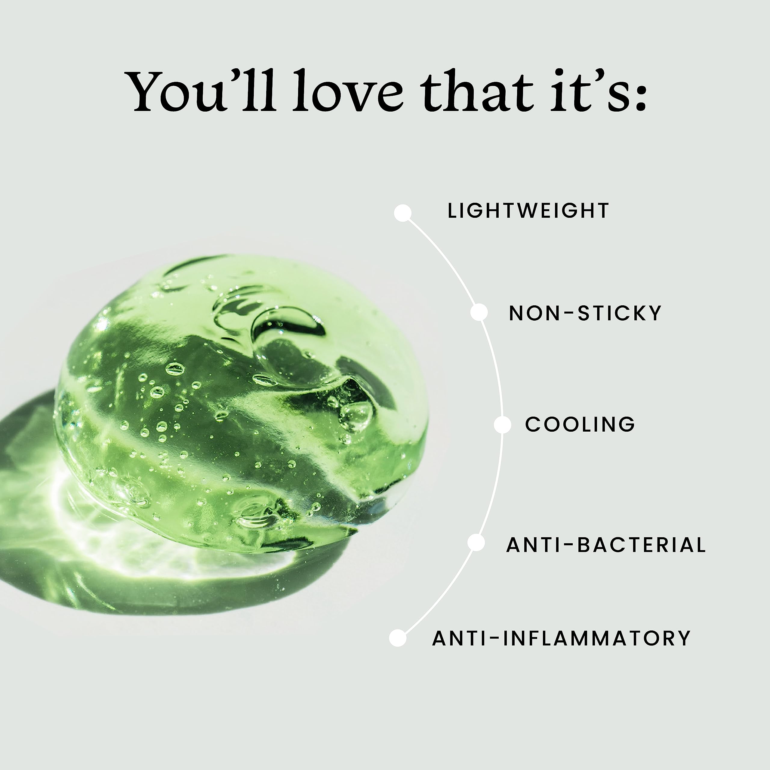 Foxtale Green Tea Oil-Free Gel Face Moisturizer with Hyaluronic Acid & Niacinamide | Hydrating, Brightening & Acne Prevention | Lightweight Formula for Oily & Acne-Prone Skin | Men & Women | 50g | Perfect for Daily Skincare Routine & Travel