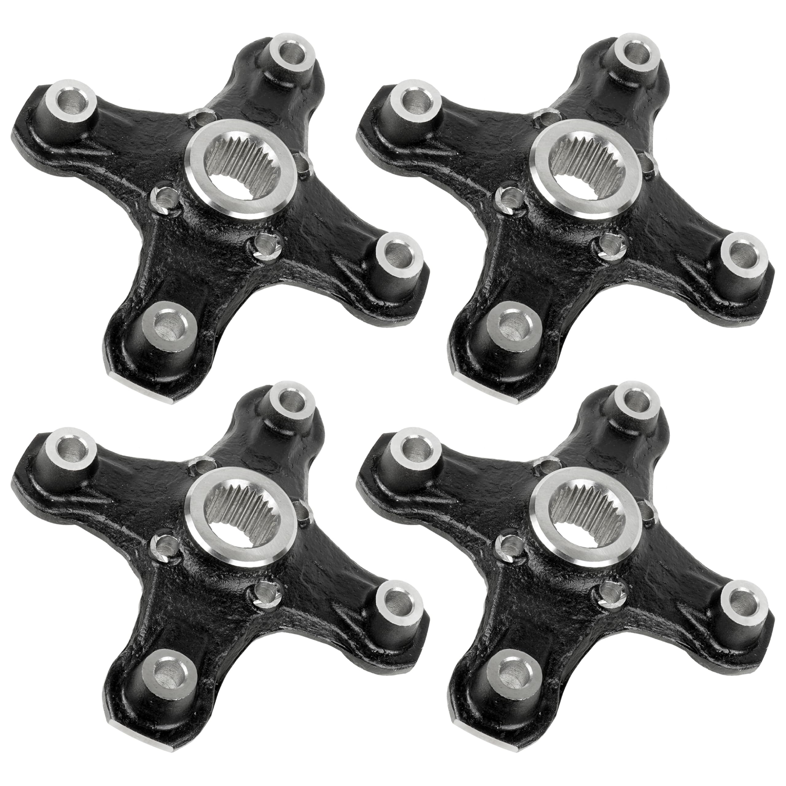 Caltric 4 Front and Rear Wheel Hub Stators for Can-Am Outlander 1000 1000R/Max 1000 4X4 (2012-2020) - Durable ATV Replacement Parts for Off-Road Adventures & Trail Riding
