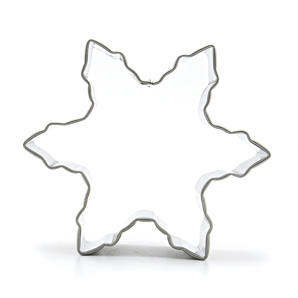 Premium Stainless Steel Biscuit & Cookie Cutters Set - Snowflake, Gingerbread, Fruits Shapes - Ideal for Baking, Cake Decorating, Christmas Cookies & Pastry Making