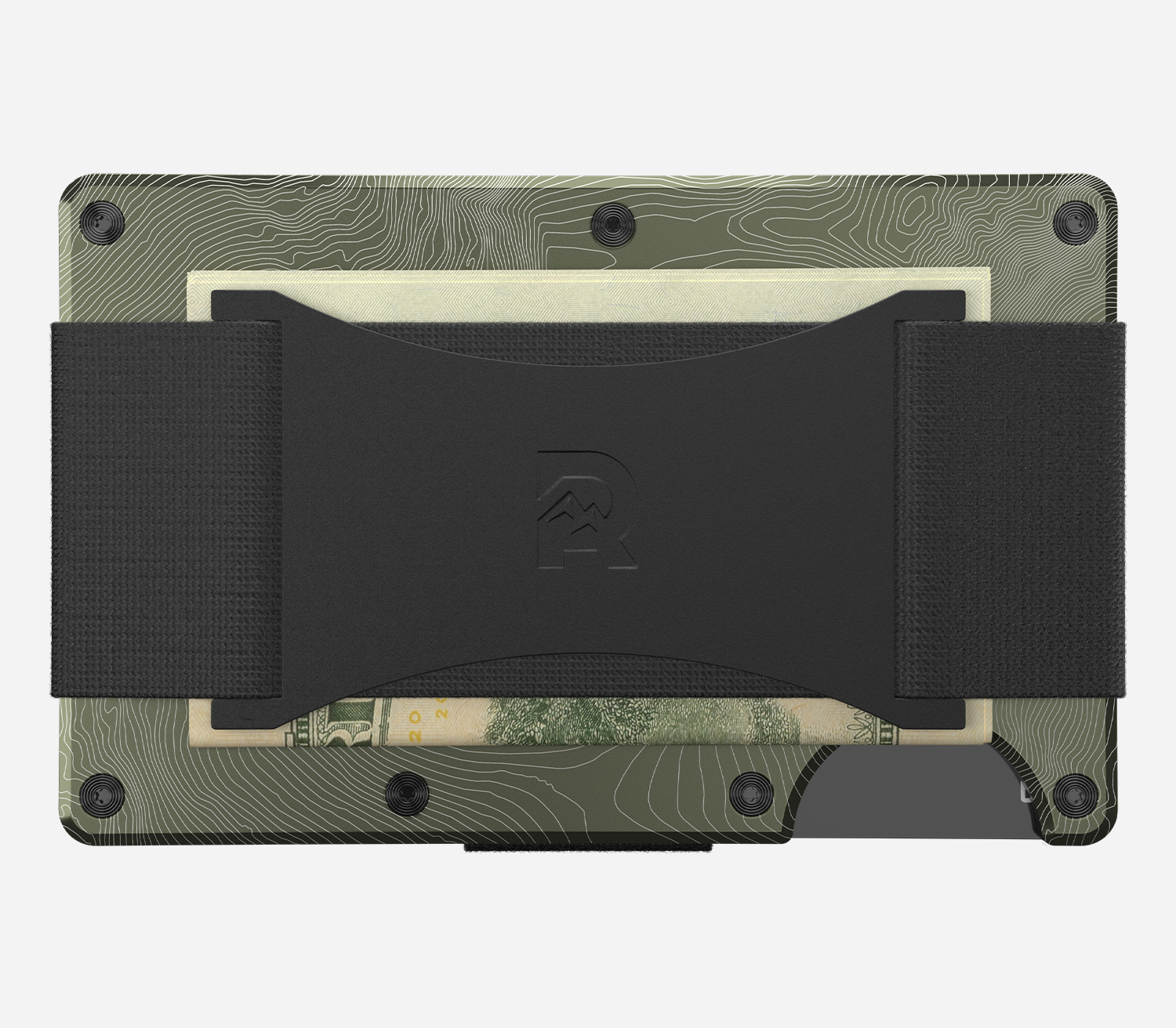 The Ridge Wallet - Minimalist Aluminum RFID Blocking Slim Wallet for Men - Perfect for Everyday Carry, Travel & Outdoor Adventures