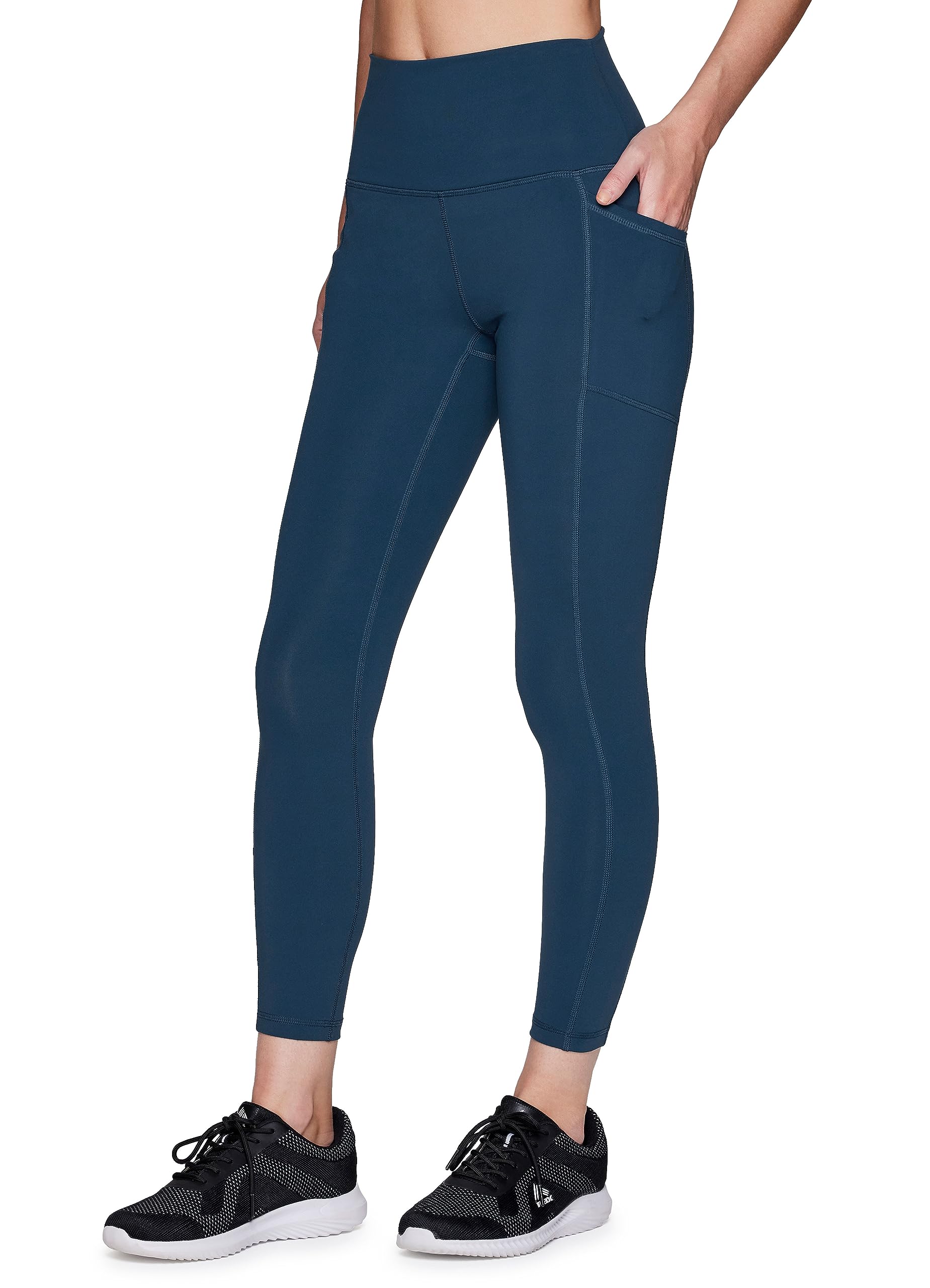 RBX Active High Waisted Squat Proof Workout Yoga Leggings with Pockets for Women - Perfect for Gym, Running, Yoga & Everyday Wear