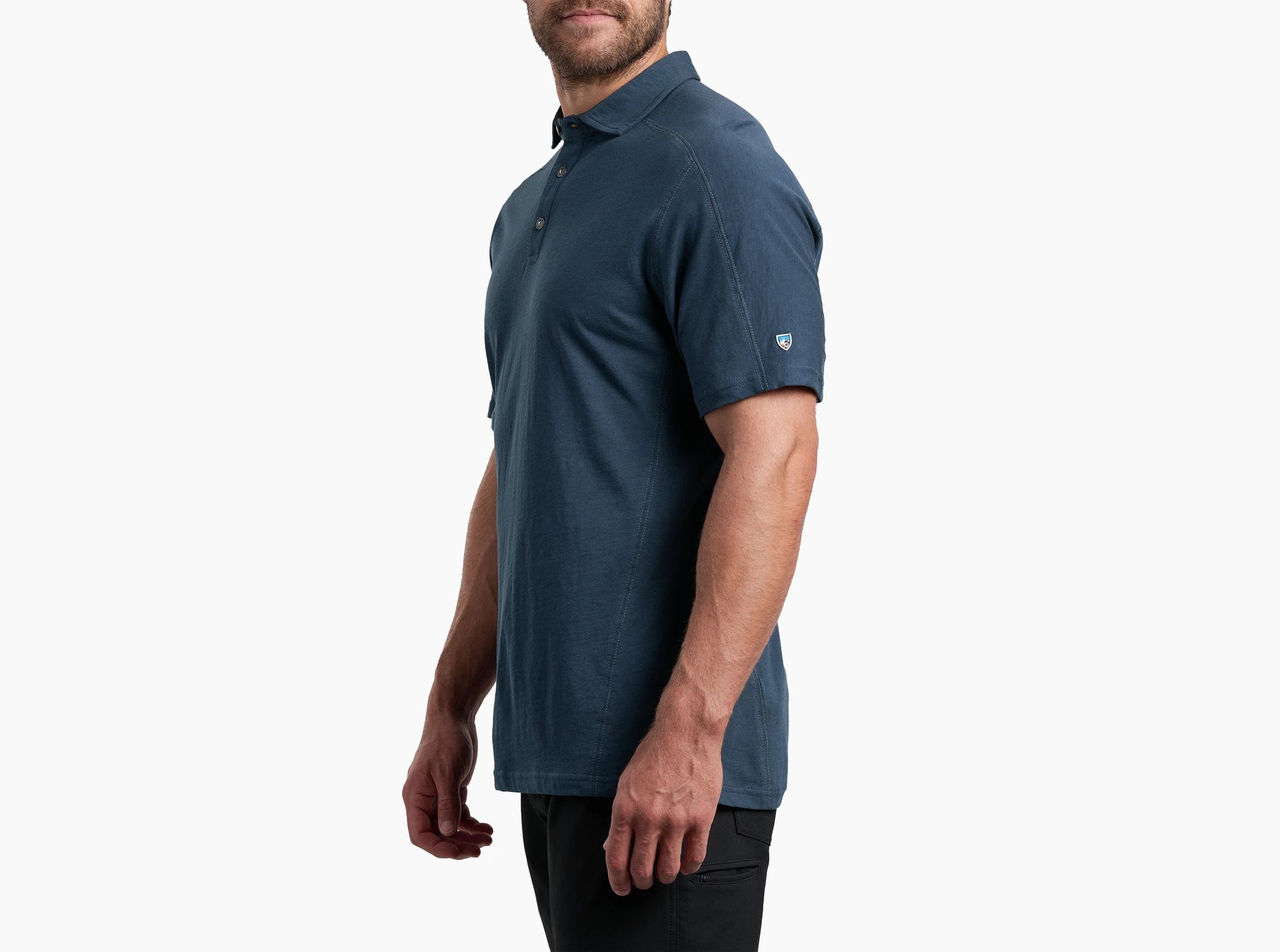 KUHL Men's Brazen KUHLDRY Short Sleeve Polo Shirt - Moisture Wicking & Breathable Performance Top for Golf, Hiking & Outdoor Activities