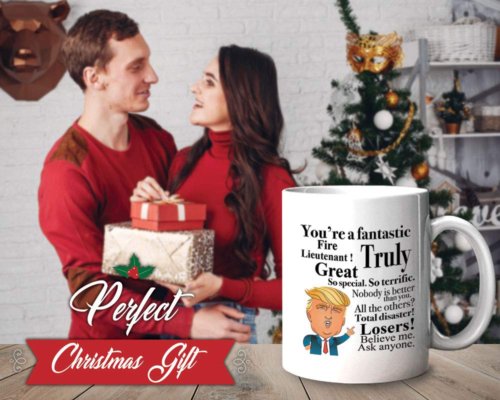 Bubble Hugs Firefighter Coffee Mug - 11 oz Insulated Ceramic Mug for Firefighters & Fire Lieutenants - Perfect for Office, Station, or Home Use