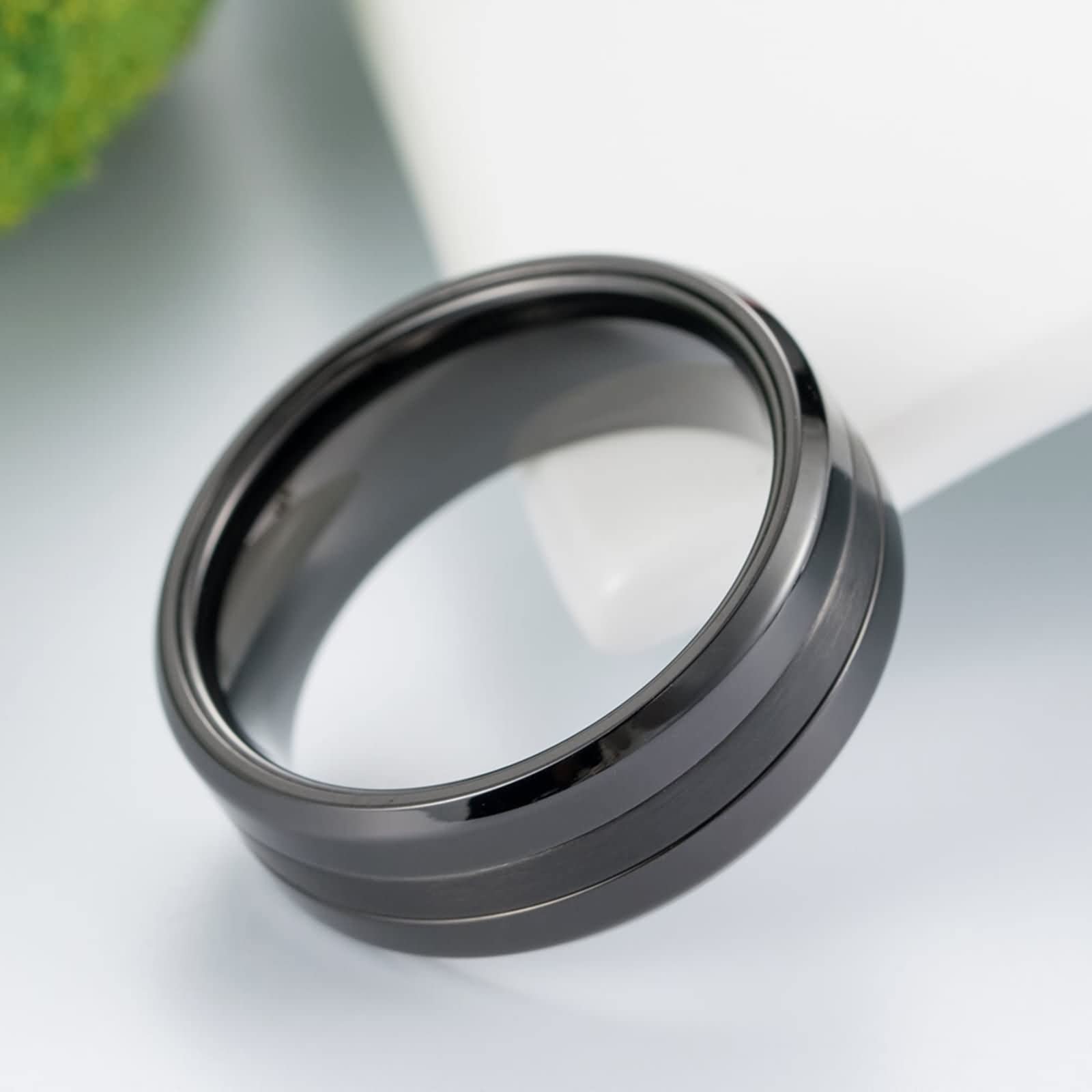 Best Friend Rings for Couples - Stainless Steel Thumb Rings for Women & Men | Simple & Stylish Western Jewelry | Perfect Anniversary Gift & Matching Couple Accessories | Great for Date Nights, Weddings & Everyday Wear