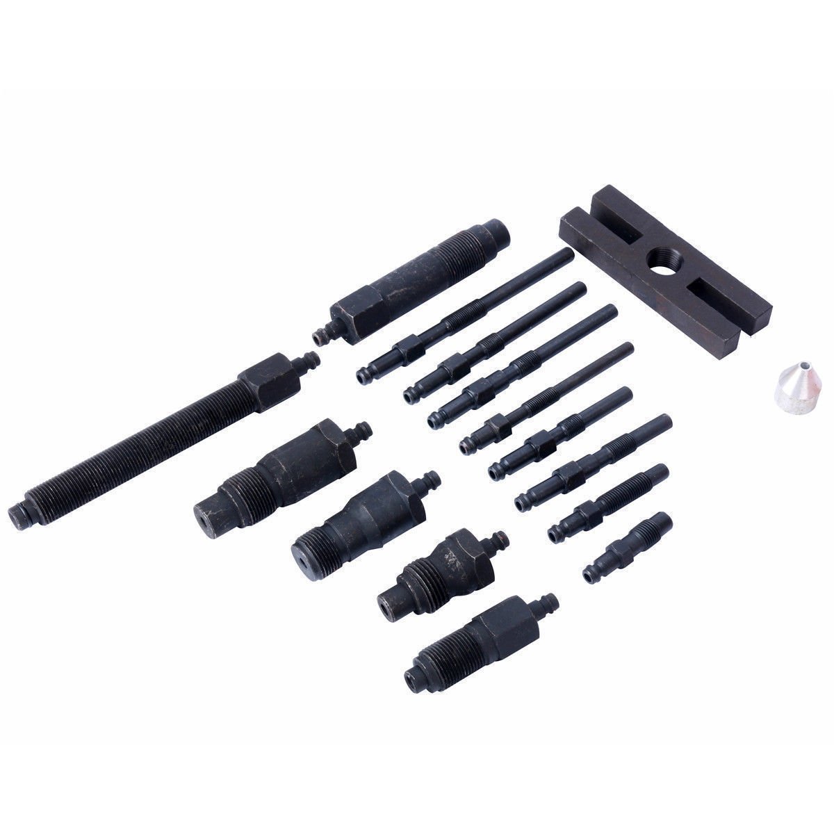 Professional Diesel Engine Cylinder Compression Tester Kit - 1000 PSI Gauge, Leak Down Tester for Trucks & Heavy Equipment - Ideal for Mechanics, DIY Auto Repair & Engine Diagnostics