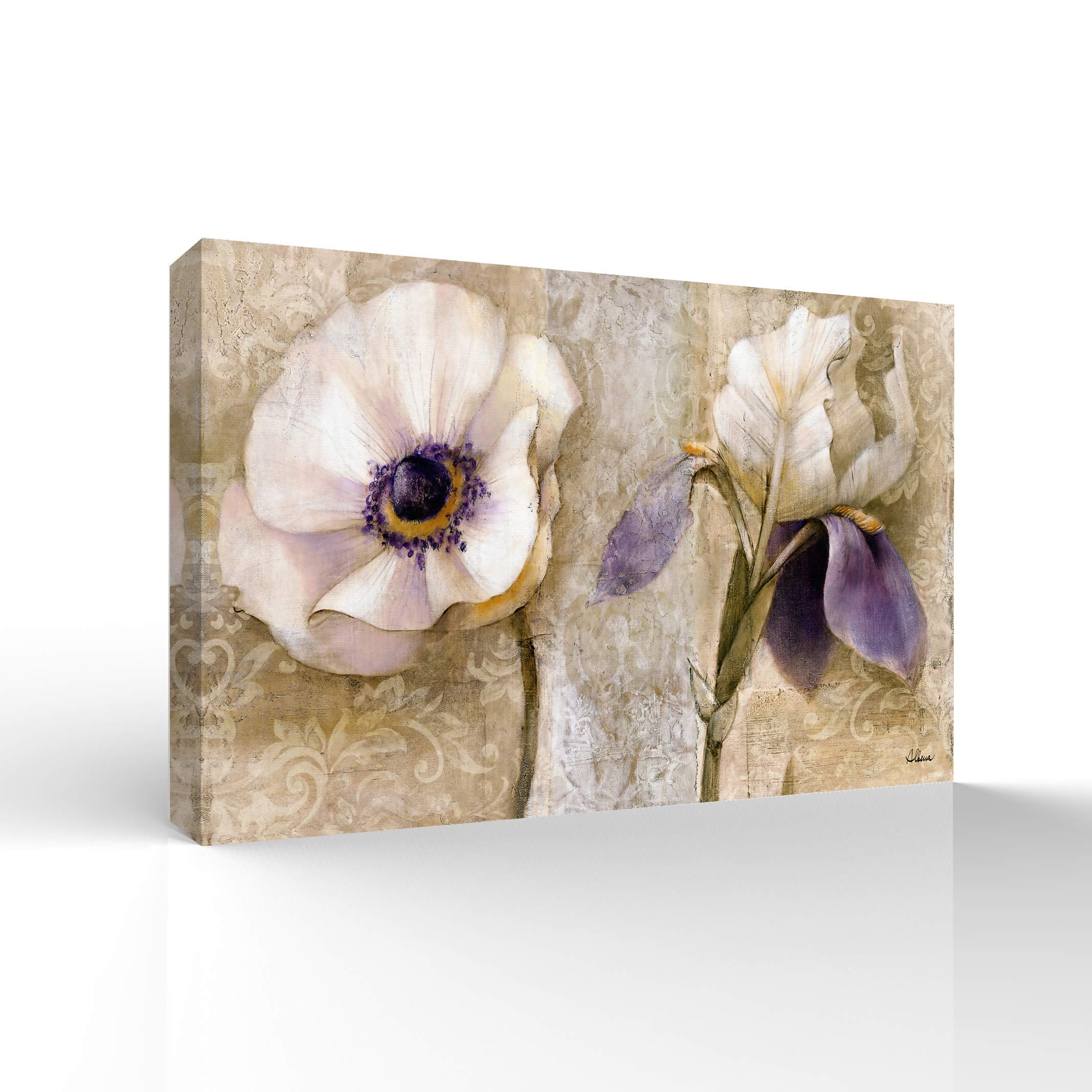 Wall26 - Beautiful Flower Giclee Canvas Wall Art for Bedroom, Living Room & Home Decor - 32x48 Inches - Perfect for Modern Interior Design & Housewarming Gifts