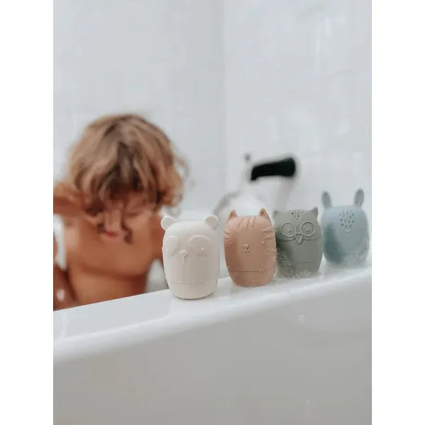 Fun Animal Bath Toys for Kids - Non-Toxic Rubber Duck & Sea Creature Set for Bathtime Play | Perfect for Toddlers, Baby Shower Gifts & Sensory Water Play