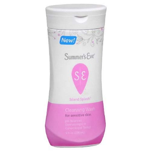 Summer's Eve Feminine Cleansing Wash - Island Splash Scent, 9 fl oz (Pack of 12) | pH Balanced Intimate Wash for Women | Daily Hygiene & Freshness | Post-Workout & Travel Essential