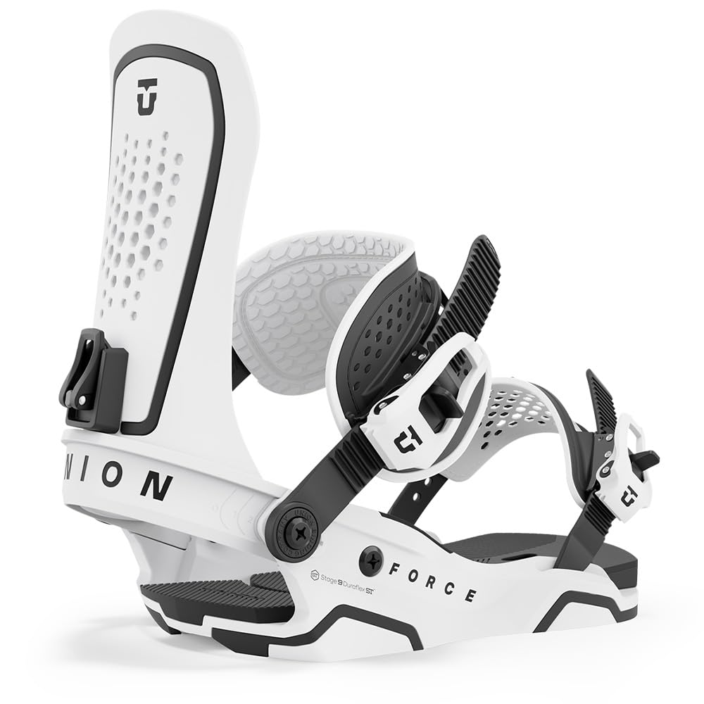 Union Force Men's Snowboard Bindings - High-Performance Snowboard Bindings for All-Mountain Riding & Freestyle - Perfect for Powder, Park & Backcountry Adventures