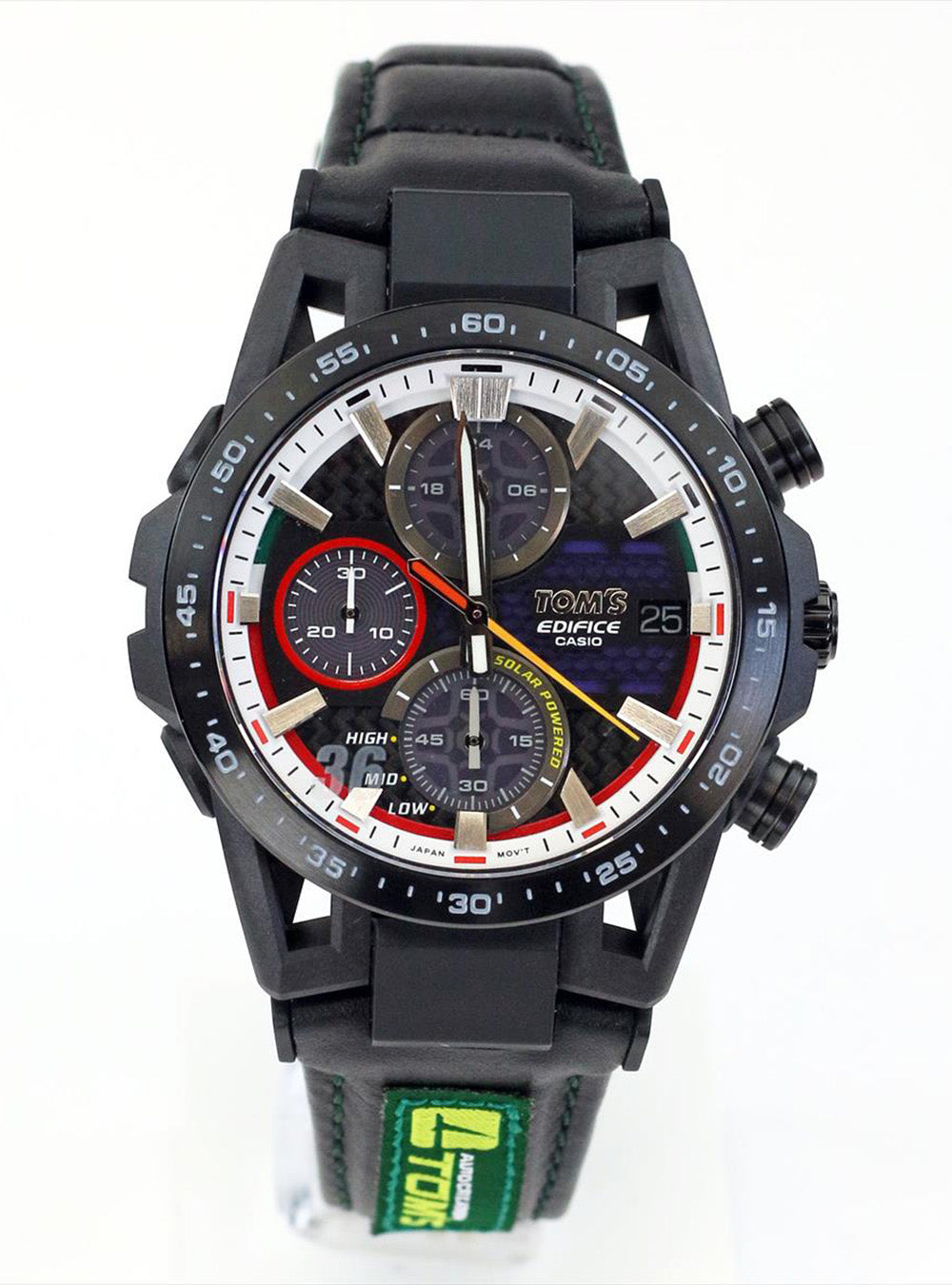 CASIO Edifice TOM'S 50th Anniversary Limited Edition Watch EFS-S641TMS-1AJR - Japan Movement, JDM - Perfect for Racing Enthusiasts & Collectors