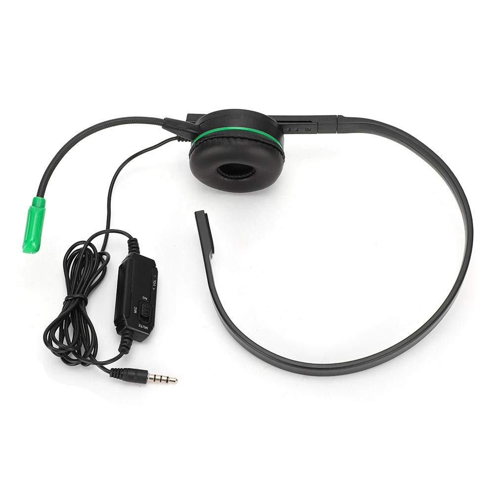 ASHATA Lightweight Over-Ear Gaming Headset with Noise Canceling Mic - Wired Headphones for PC, PS5, Xbox - Perfect for Streaming, Esports & Late-Night Gaming Sessions
